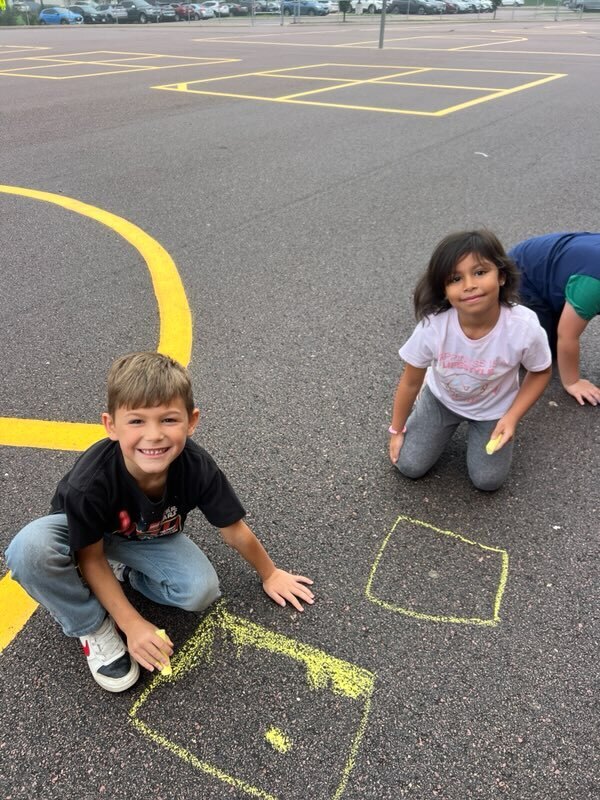 chalk the block