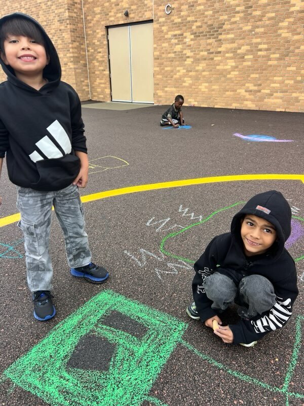 chalk the block