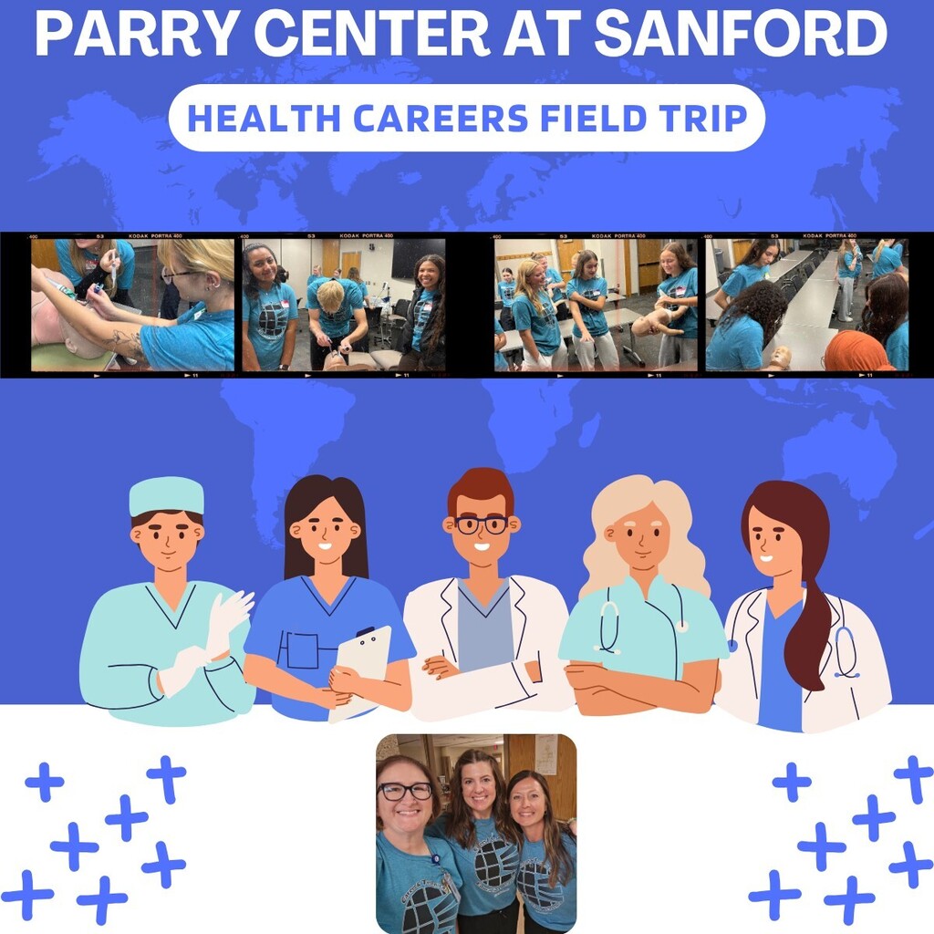 Health Careers Field Trip to Parry Center at Sanford