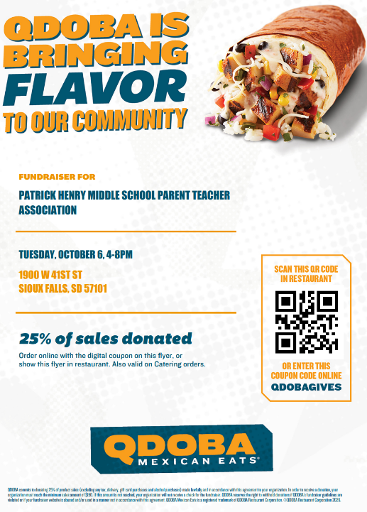 PTO Qdoba Fundraiser