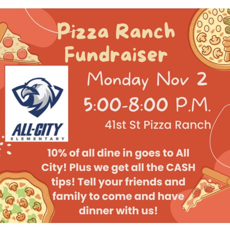 pizza ranch fundraiser