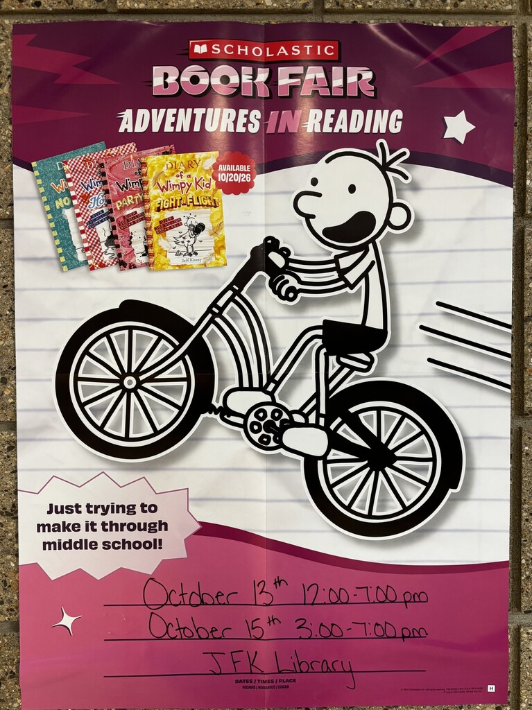 Scholastic Book Fair - Fall 2026