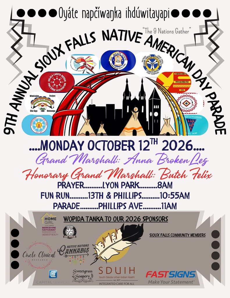 Native American Day celebration in downtown Sioux Falls