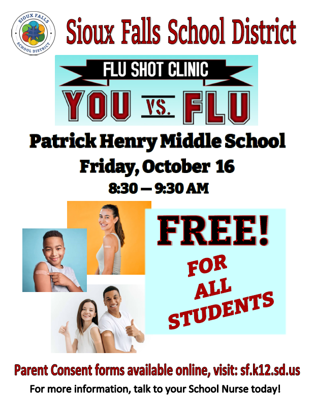Flu Shots at Patrick Henry
