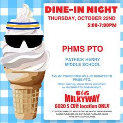 B & G Milkyway  PTO Fundraiser