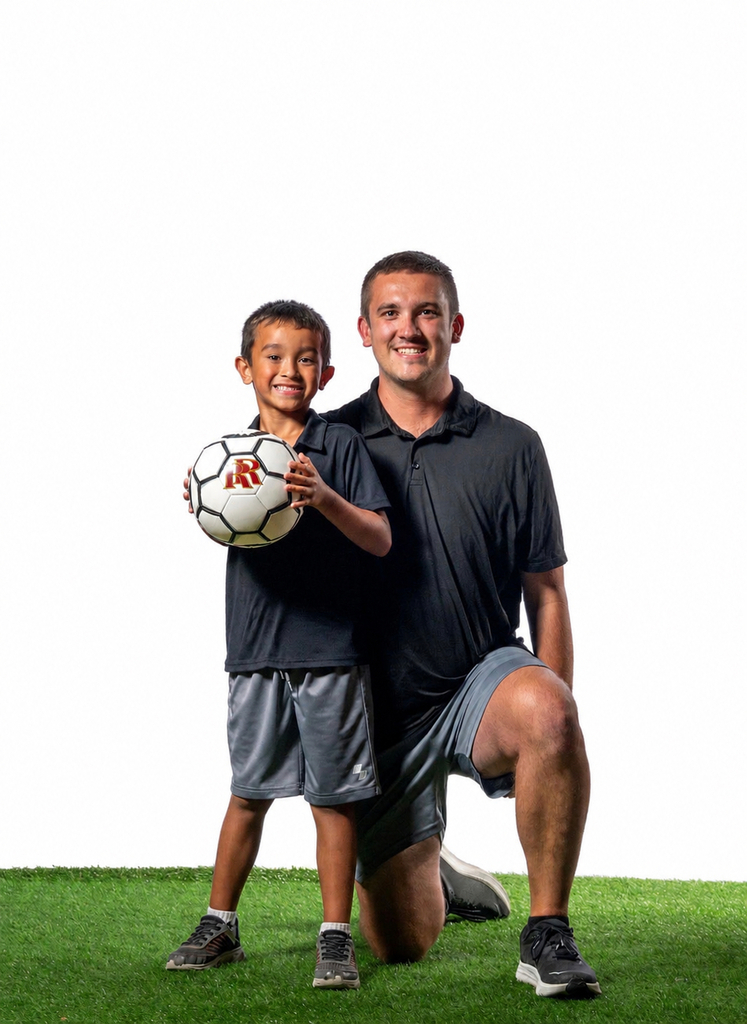 Mr. Chris and his little boy.