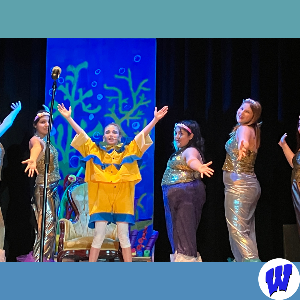 Whittier's matinee performance of The Little Mermaid, Jr.