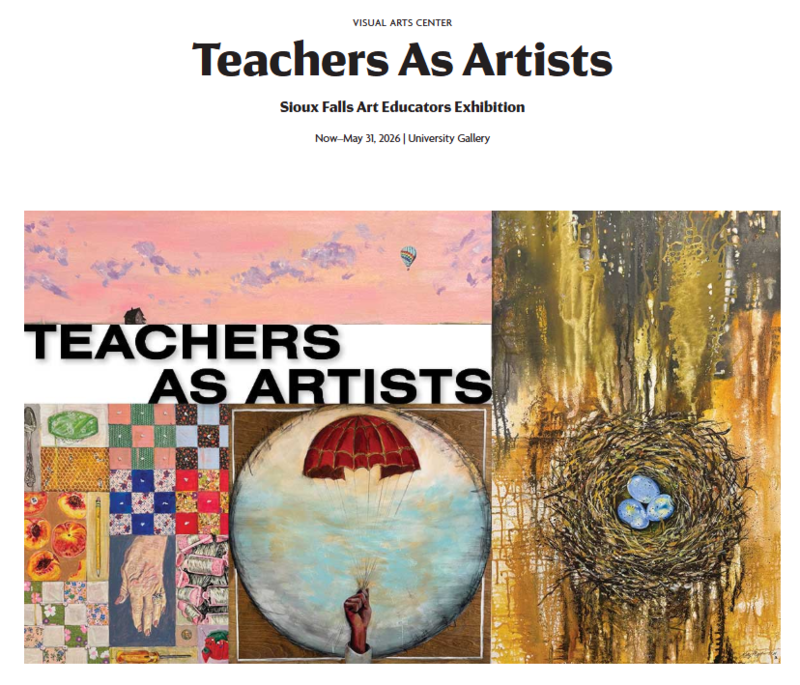 Teacher as Artists Invitation - Happening now until May 31st, 2026