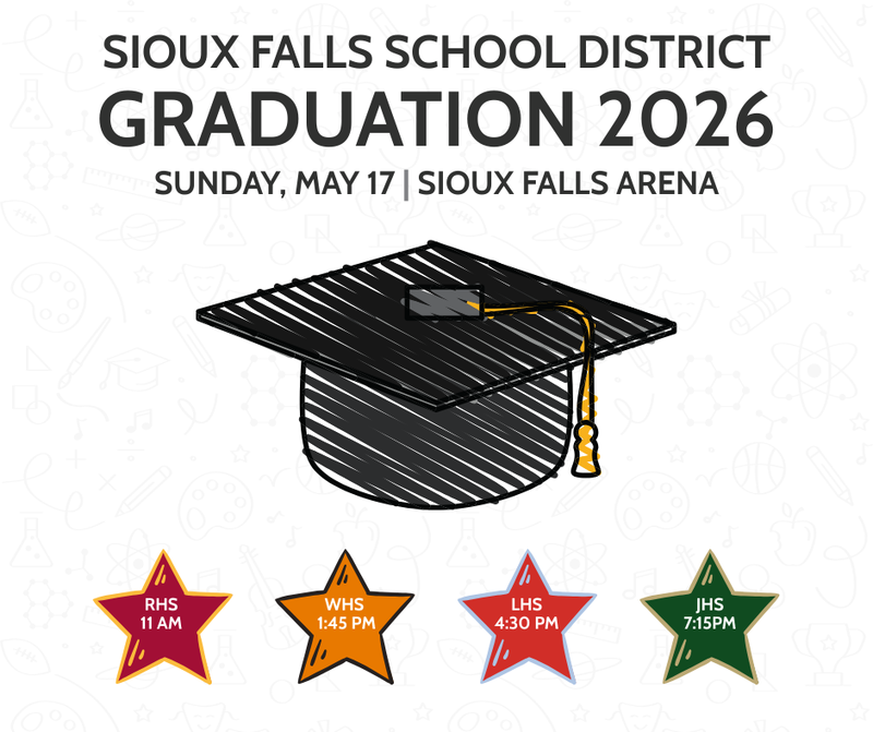 SFSD Graduation 2026 Graphic