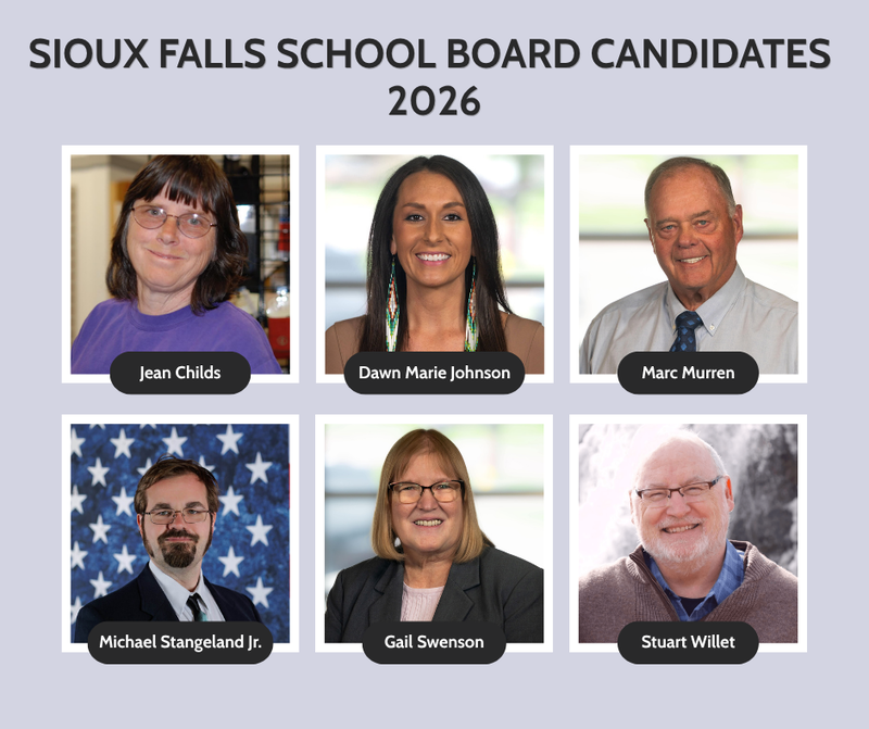 School Board Candidates Graphic 2026