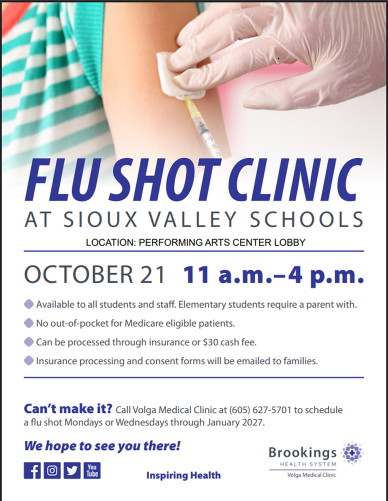 2026 flu shot clinic