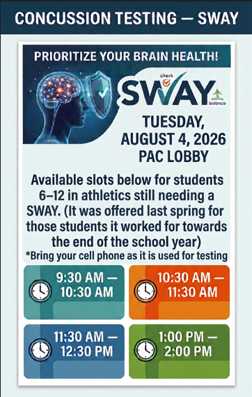 Sway- Concussion Testing