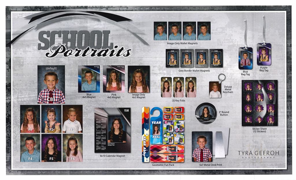 Student Picture Days: SMS/SHS - September 23 Westside Elementary - September 24 Online ordering is available one week before picture day and will close 2 days after picture day: https://tyragefrohphotography.accessmyevent.com/schools2025 Please make checks payable to Tyra Gefroh Photography or have exact cash available for the photographer. Full payment must be provided to the photographer for each order.