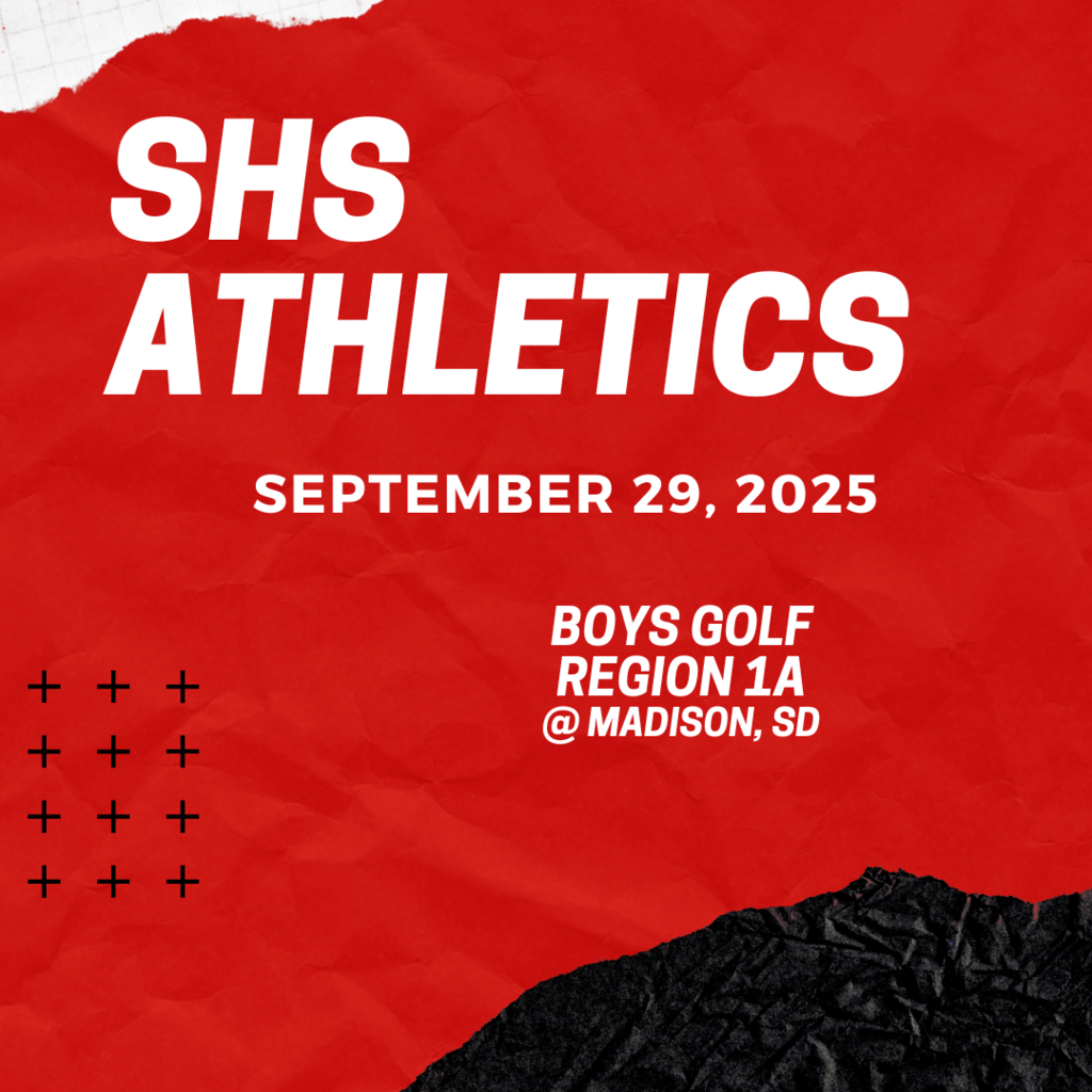 Good luck to our SHS student-athletes!