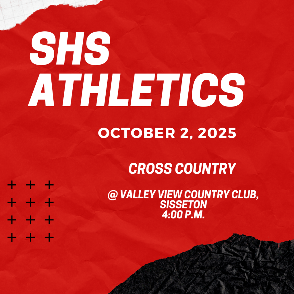 Good luck to our SHS student-athletes!