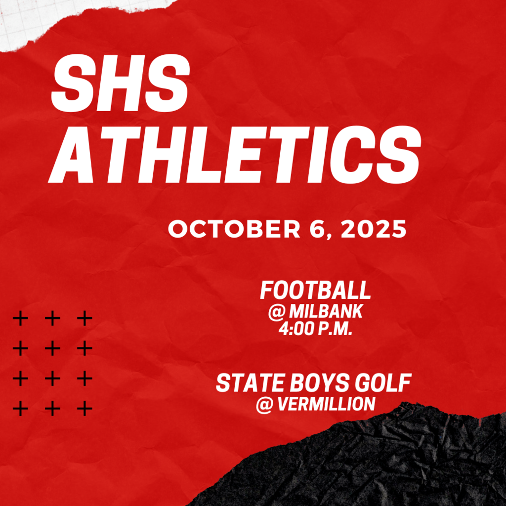 Good luck to our SHS student-athletes!