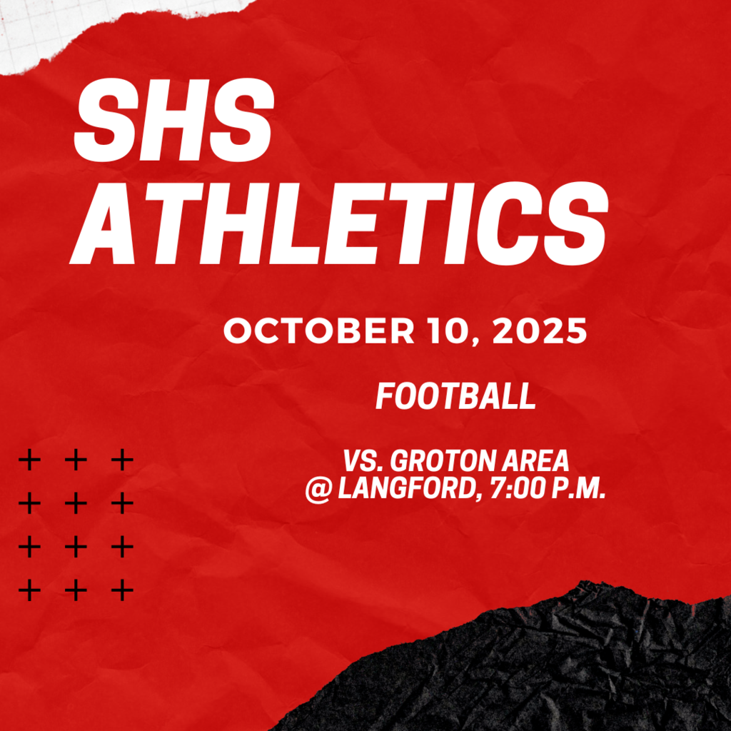 Good luck to our SHS student-athletes!
