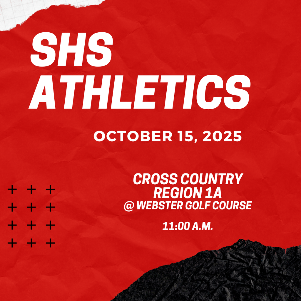 Good luck to our SHS student-athletes!