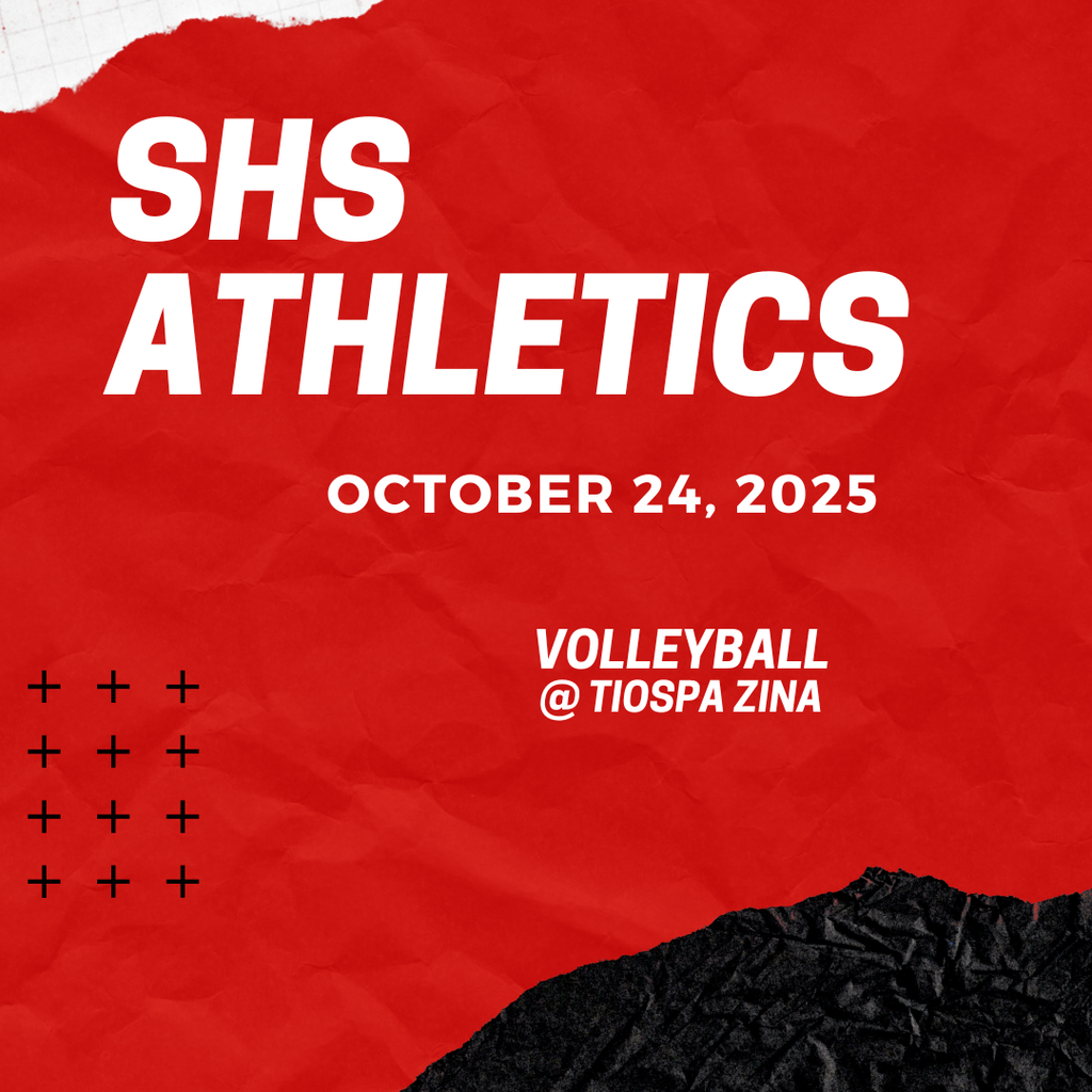 Good luck to our SHS student-athletes!