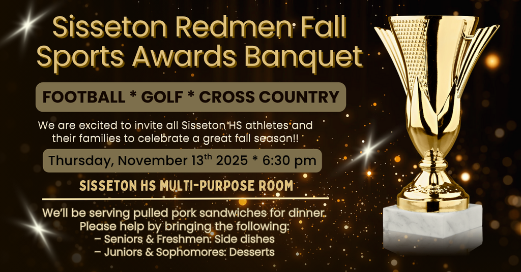 Sisseton Redmen Fall Sports Banquet