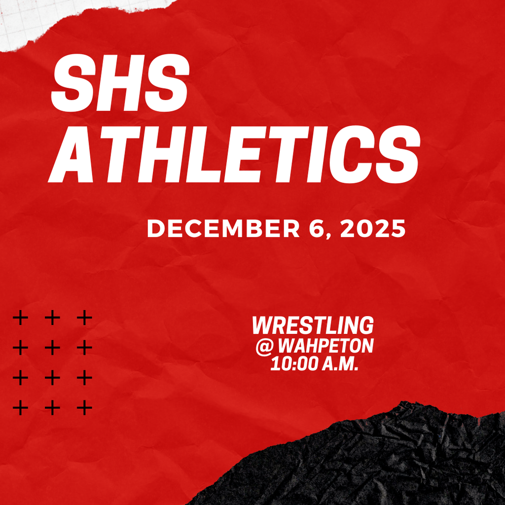 Good luck to our SHS student-athletes!