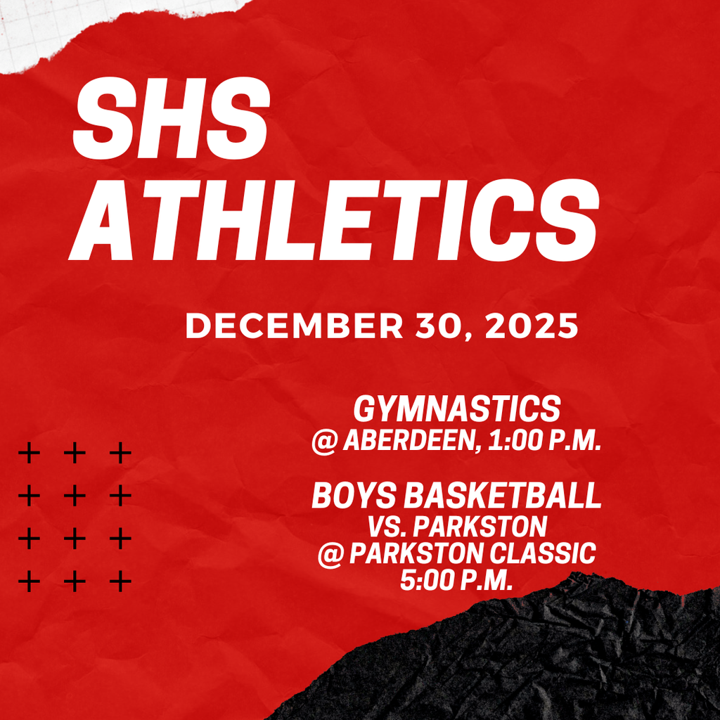 Good luck to our SHS student-athletes!