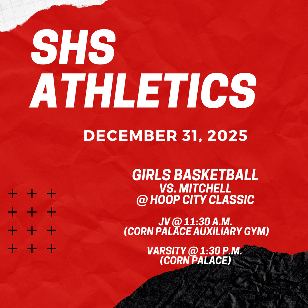 Good luck to our SHS student-athletes!