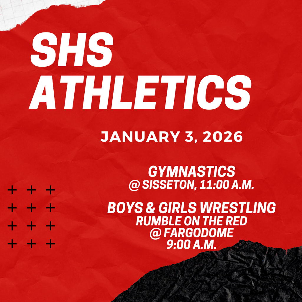 Good luck to our SHS student-athletes!