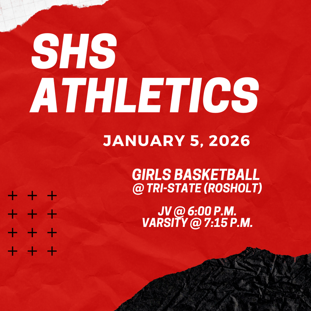 Good luck to our SHS student-athletes!