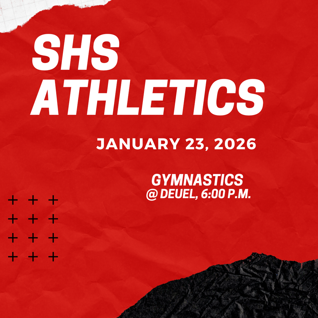Good luck to our SHS student-athletes!