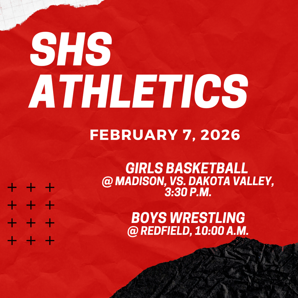 Good luck to our SHS student-athletes!
