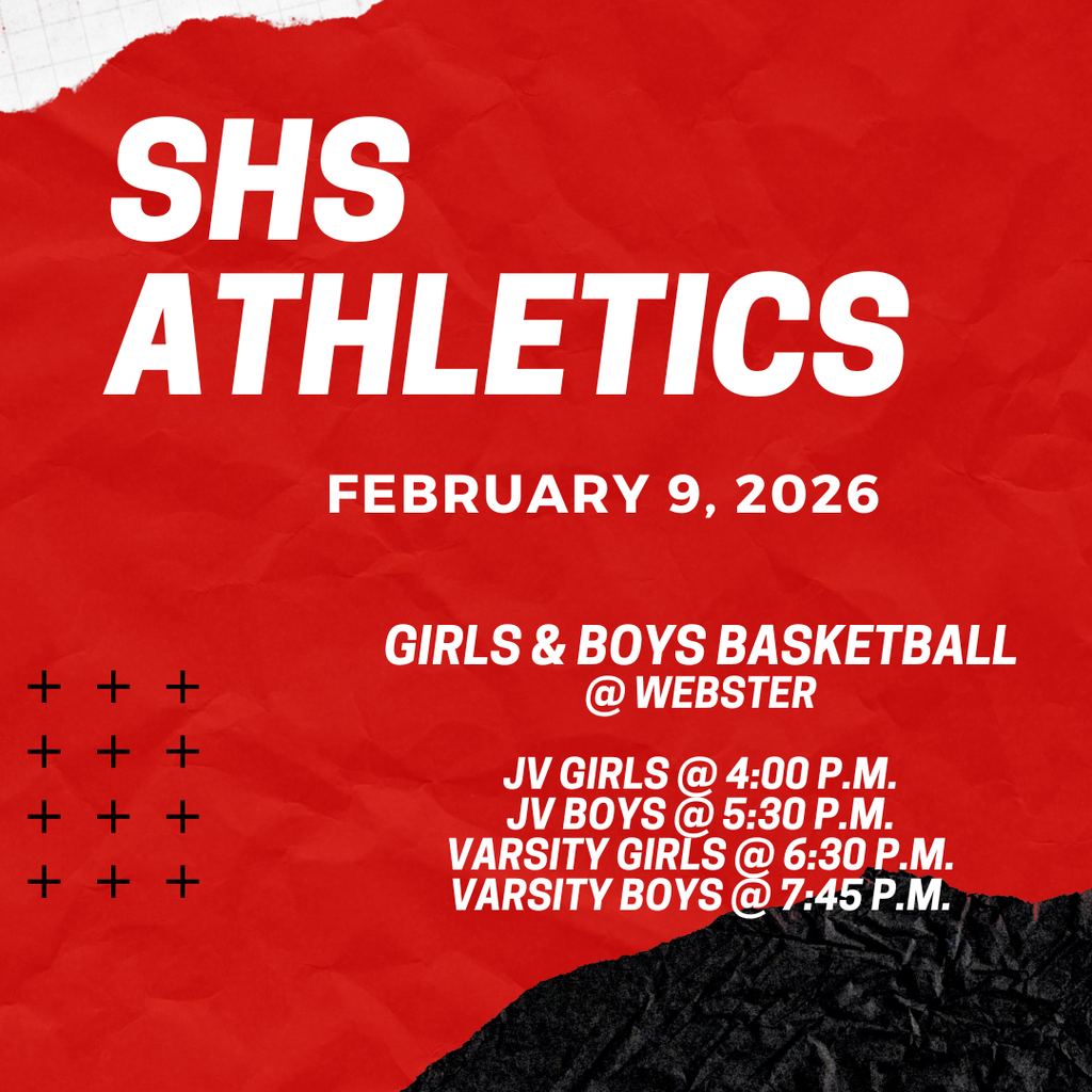 Good luck to our SHS student-athletes!