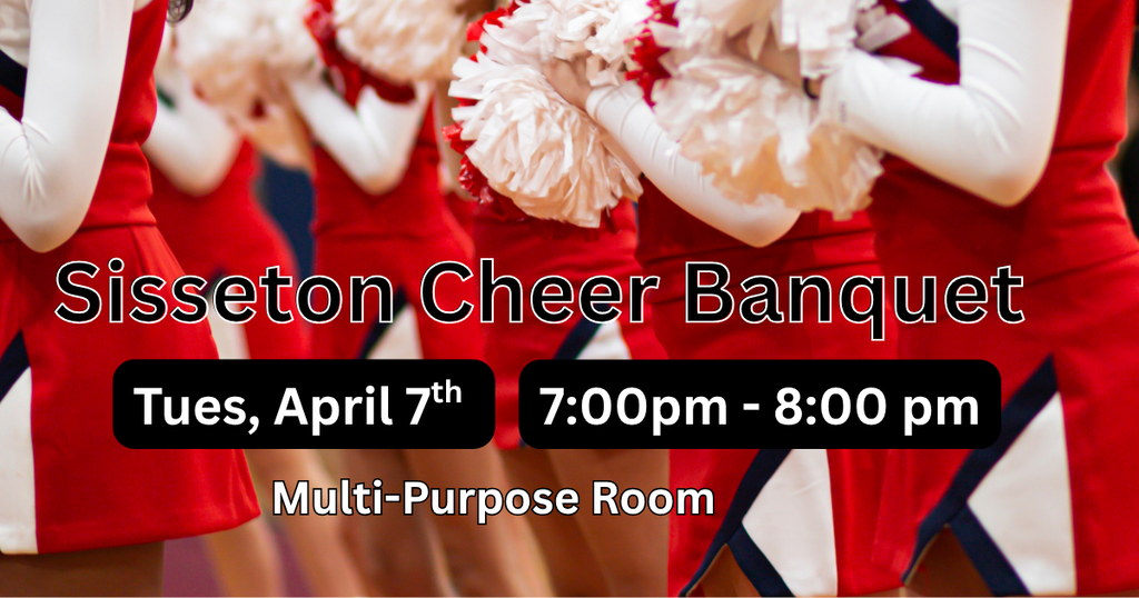 SHS Cheer Banquet to be held in the MPR 
