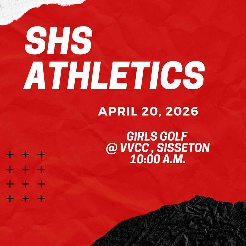 Good luck to our SHS student-athletes!