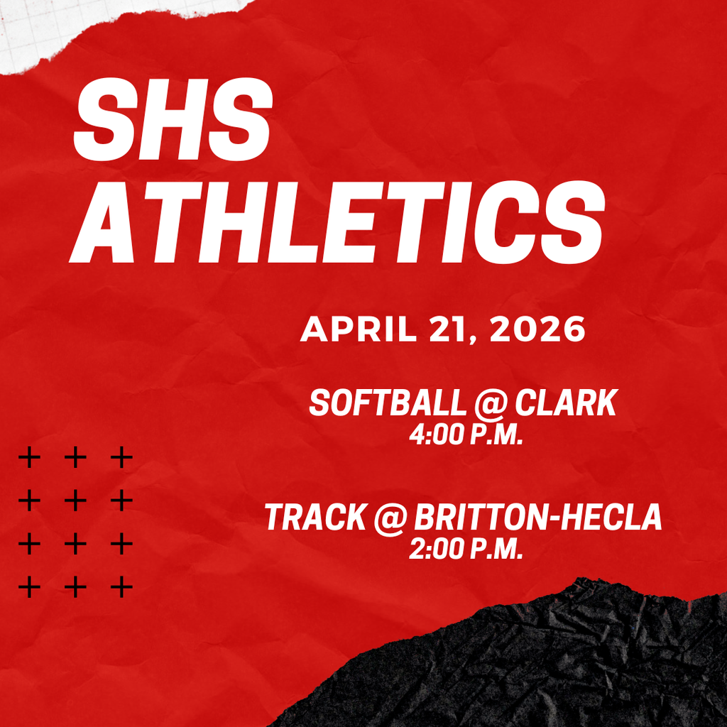 Good luck to our SHS student-athletes!