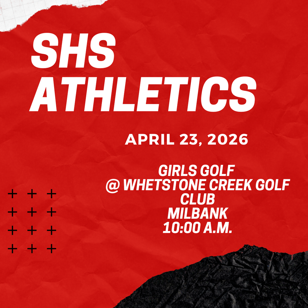 Good luck to our SHS student-athletes!