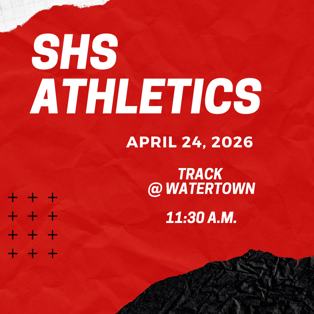 Good luck to our SHS student-athletes!