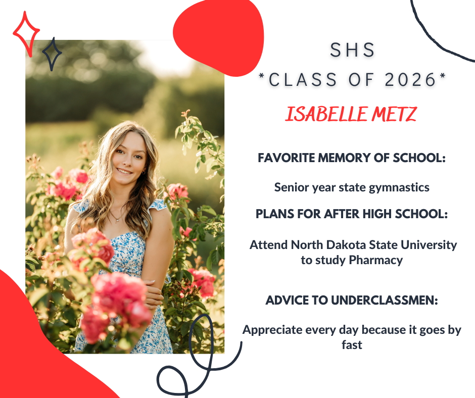 Senior post for Izzy