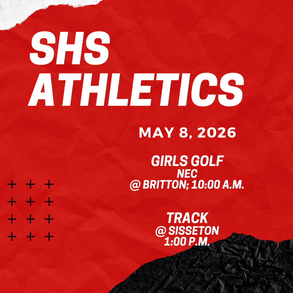 Good luck to our SHS student-athletes!