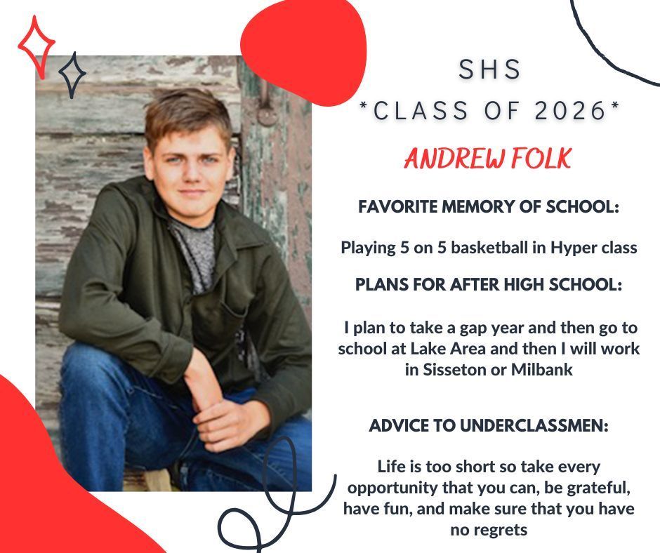 Senior post for Andrew