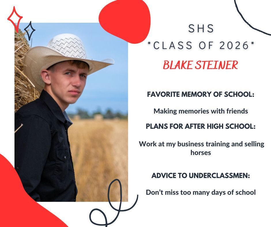 Senior Post for Blake