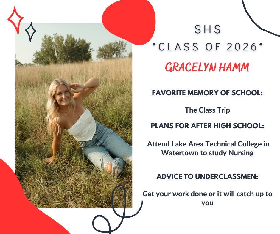 Senior Post for Gracie