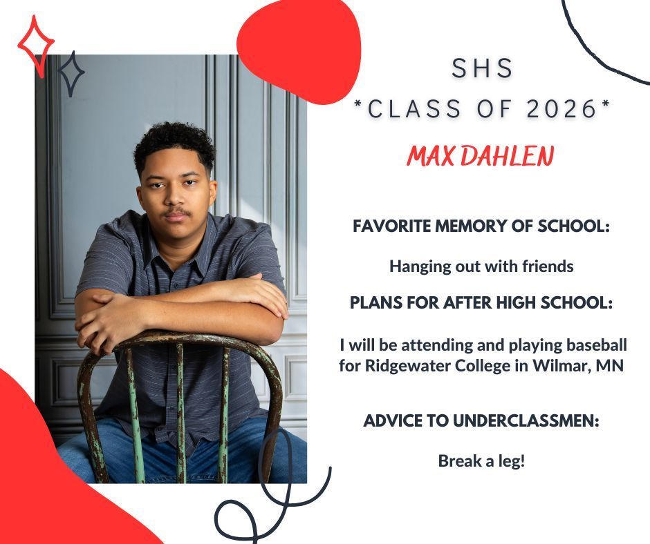 Senior Post for Max