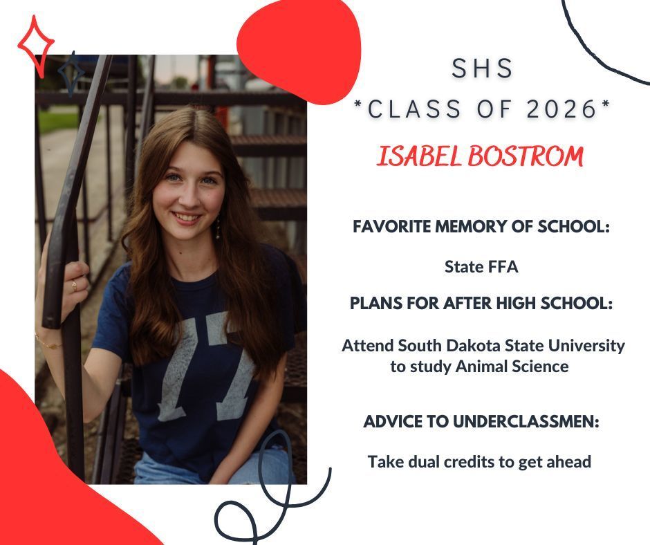 Senior Post for Isabel