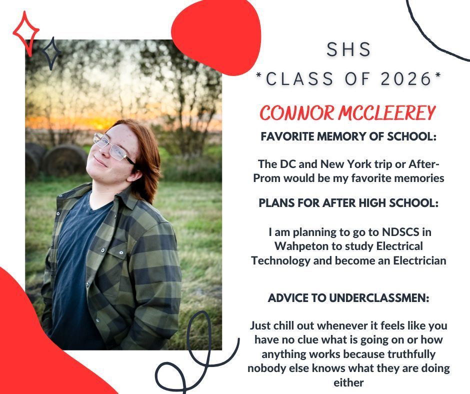 Senior post for Connor