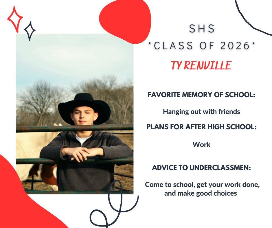 Senior post for Ty