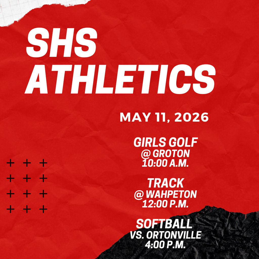 Good luck to our SHS student-athletes!
