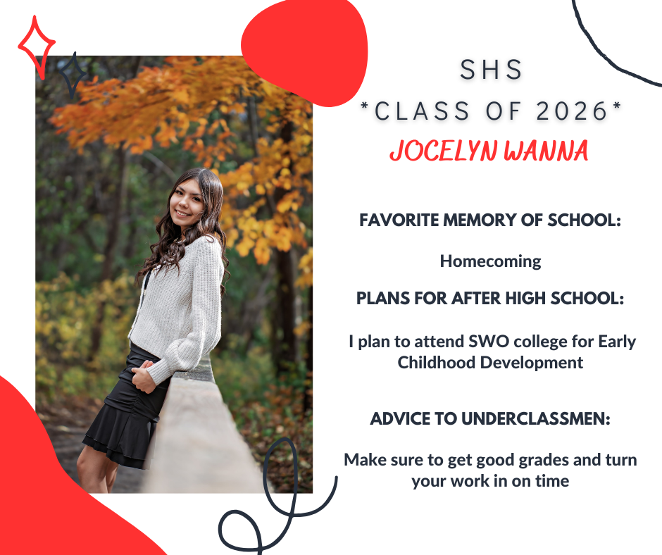 Senior Post for Jocelyn