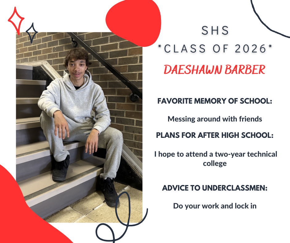 Senior Post for Daeshawn