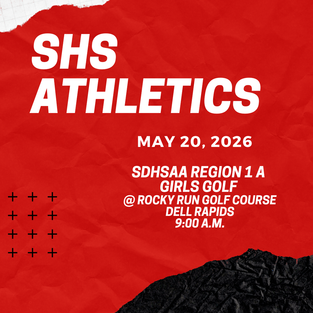 Good luck to our SHS student-athletes!